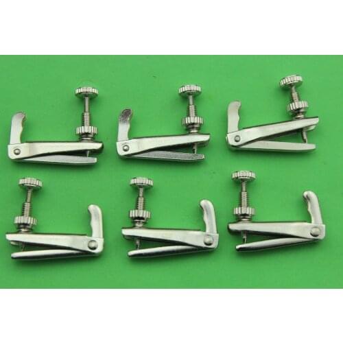 80pcs 3/4-4/4 new violin nickel plated string fine tuners, Violin accessories