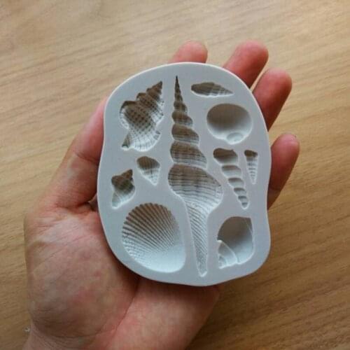 New Arrival Conch Silicone Cake Mold DIY Cake Decoration Kitchen Accessories SQ17112