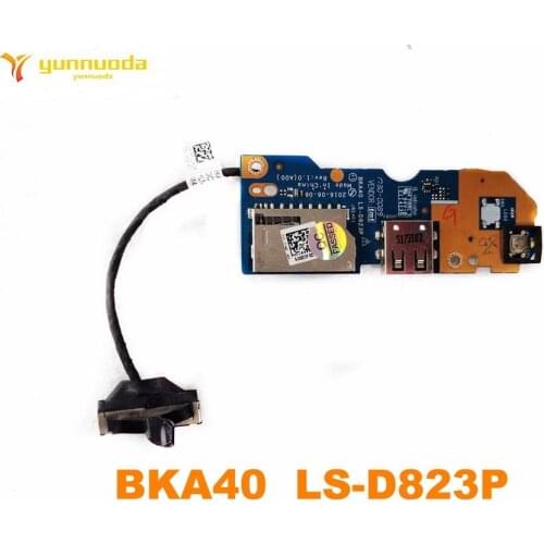 Original for DELL 15-7460 7460 USB board reade board power button switch board CABLE LS-D823P tested good free shipping
