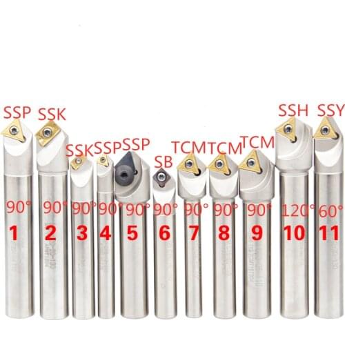 30 degree 60 degree 90 degree 120 degree chamfering knife CNC chamfering tool holder shockproof straight shank knife full series