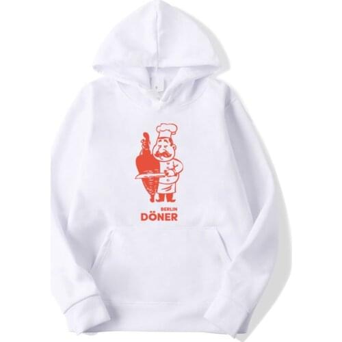 Doner Kebab Hoodie Sweatshirt Funny Chef Doner Print Hoodies Pullover