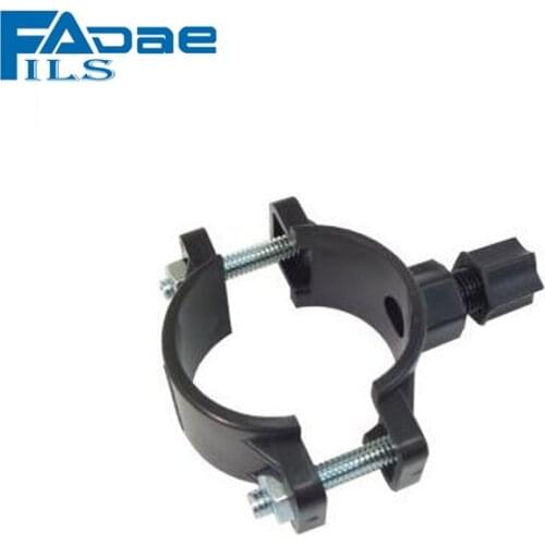 Universal 1/4" Plastic Drain Saddle Valve Clamp for Reverse Osmosis RO System ,male thread with nut