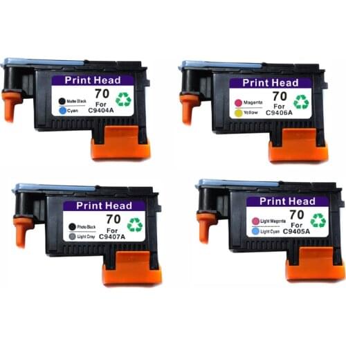 Vilaxh 70 C9404A C9407A C9406A C9405A Print Head Replacement For HP 70 Printhead For DesignJet Z2100 Z3100 Z5200 Z3200 Printer