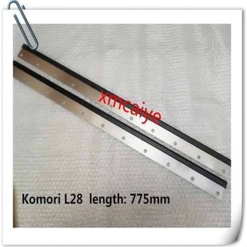 10 pieces Komori L28 wash up blade offset spare parts for komori offset printing machine