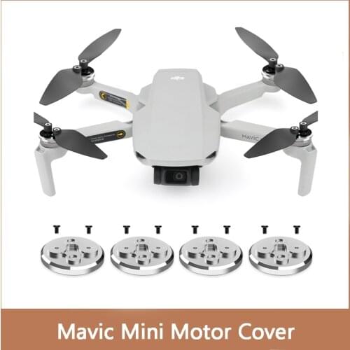4pcs Aluminum Alloy Motor Cover Cap Guard for DJI Mavic Mini Motor Dustproof Waterproof Protection Spare Parts Drone Accessories
