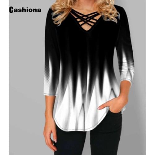 Plus size 5xl Women Elegant Leisure Casual T-shirt Model Boho Print Tassel Collar Womens Top 2021 Summer Loose Tees shirt Femme