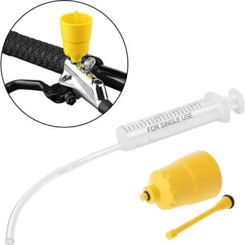 1Set Bicycle Disc Brake Oiling Tool Oil Plug Funnel Bleed Kit U2JB