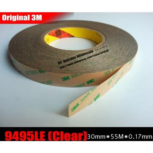30mm*55M*0.17mm) 3M Hi-Bond Double Sided Adhesive Tape 300LSE for High Temperature Resist Thermal Pad Heat Sink LED LCD