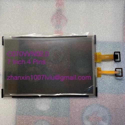 7 Inch 4 Pins Touch Screen Glass Digitizer For C070VVN02.0 Fit Honda Acura Car DVD Audio Radio Multimedia Player GPS Navigation