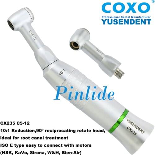 COXO Dental 10:1 Reciprocating 90º Contra Angle Endodontic Treatment Handpiece C5-12 For NSK