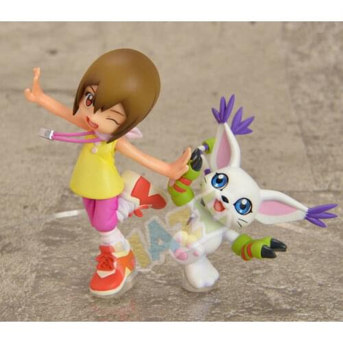 Digimon Gatomon Yagami Hikari Tailmon Digital Adventure PVC Figure Toys Model Collection Anime Figure Toy Baby Doll No Box