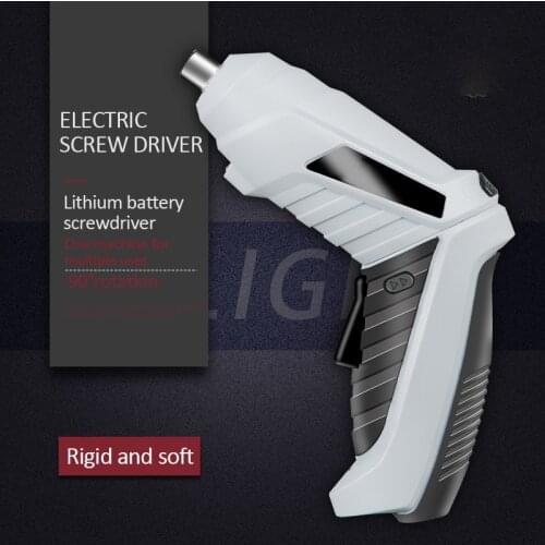 Electric Screwdriver Cordless Multi-function Power Drill Hole Lithium Battery Rechargeable Screwdriver Household DIY Power Tools