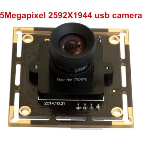 16mm lens 5MP 2592x1944 CMOS Aptina MI5100 Endoscope Free driver industrial usb camera /web camera usb 5mp for machine vision