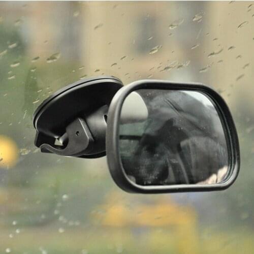 Hot sale 360 Degree Rotate Acrylic Suction Car Inside Mini Mirrors Baby Rearview Mirror Reverse Safety Seats Mirror