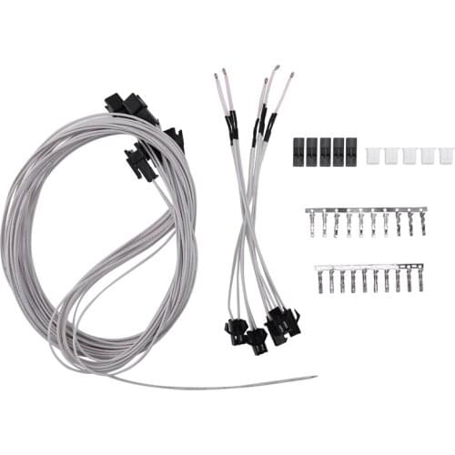 Pack of 5)3D Printer Detachable 3950 NTC 100K Thermistor Sensor for Creality Ender 3 5 CR10 CR-10 CR10 Anet A8 Prusa I3