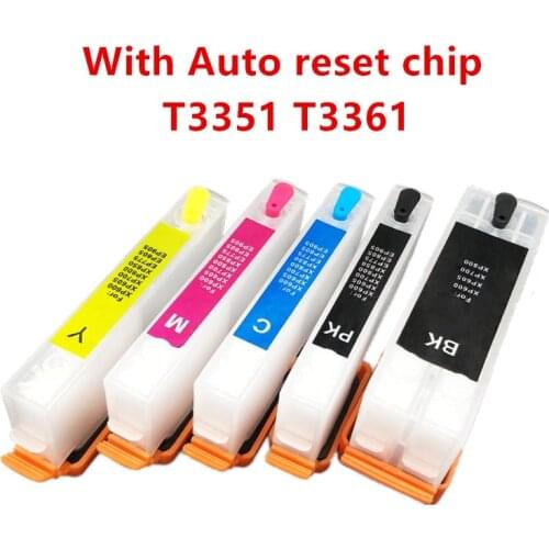 Empty refill 33XL T3351 t 3351 t3361 3361 Refillable Ink Cartridges for XP-530 XP-630 XP-830 XP-635 XP-540 XP-640 XP-645 XP900
