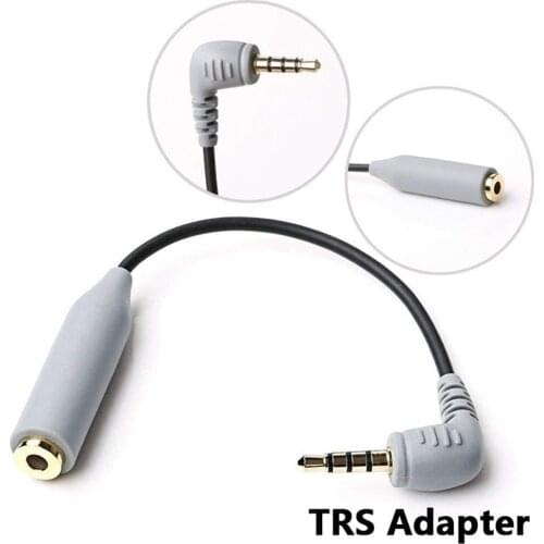 Replacement SC4 Microphone Cable for Rode 3.5mm TRRS Male to Female TRS Adapter