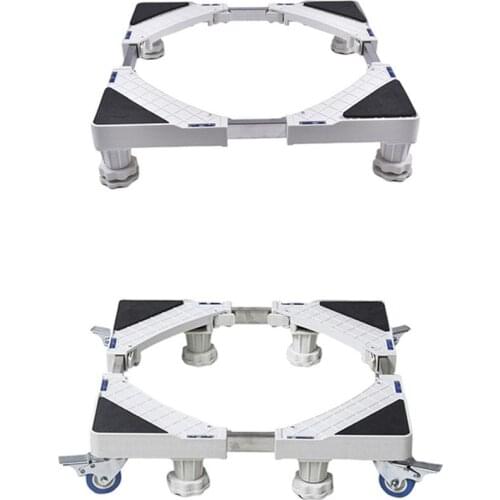 Universal Refrigerator Washing Machine Base Washing Machine Base Heightened Stainless Steel Refrigerator Base Stand For Home