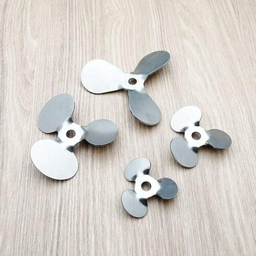 1pcs DIA 4cm to 12cm 304 stainless steel Three-blade stirring paddle, Blade that pushes the material down Lab stirring tool