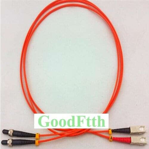 Fiber Patch Cord Jumper SMA905-SC SC-SMA905 Multimode 62.5/125 OM1 Duplex GoodFtth 20-100m