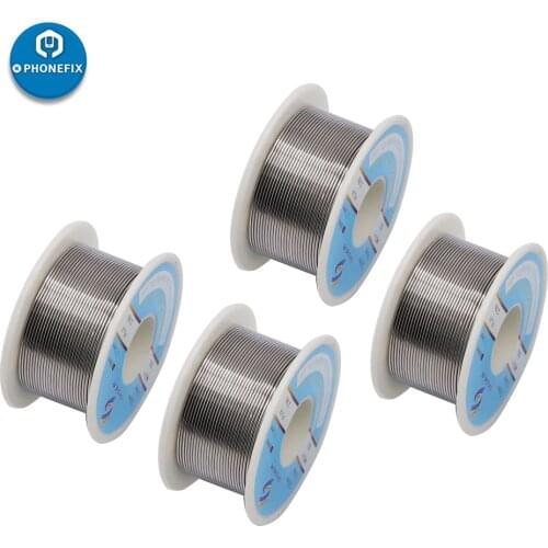 High Purity Solder Iron Wire Reel No-cleaning Rosin Core Tin Wire for mobile phone electronic components Welding repair
