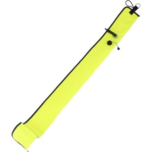 1M Scuba Diving Surface Marker Buoy SMB Signal Tube Safety Visibility Float Signal Tube