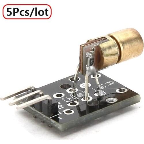 5Pcs/lot KY-008 Laser Transmitter Module For AVR PIC Free Shipping
