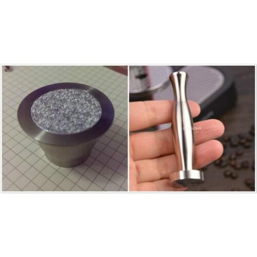 Free shipping/DIY/Capsule Coffee Machine For Stainless Steel Infinite Time Fill The Nespresso Nestle Coffee Capsules