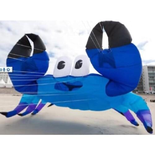 Large nflatable kite crab big kites for adults cometas para adultos kite flying toys windsock pulpo soft flying toys ripstop