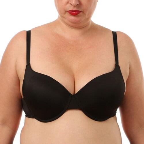 New Sexy Women Plus Size Bra Thin Push Up Minimizer Unpadded Underwear Bralette Lingerie Sexy 34-48 C-H