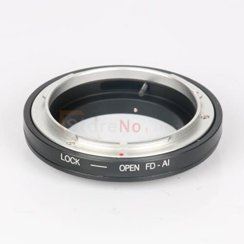 FD-AI Lens Ring Adapter for Macro Can0n FD Lens to Nik0n AI Mount Adapter No Glass, Free ship and Drop ship