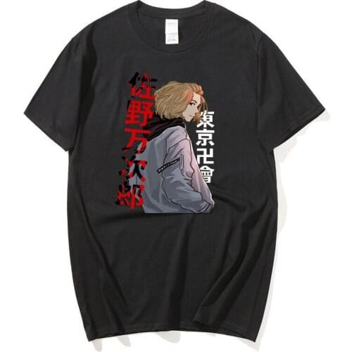 Japanese Harajuku anime Tokyo Revengers Men Women Summer anime Print Leisure fashion t-shirts Streetwears short sleeve