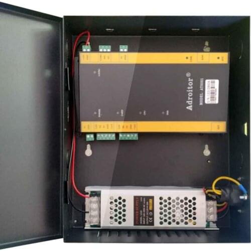 Access control kit TCP/IP Singer Door metal access control anit-hit 10A hi power switch supply suit for Various locks / reader