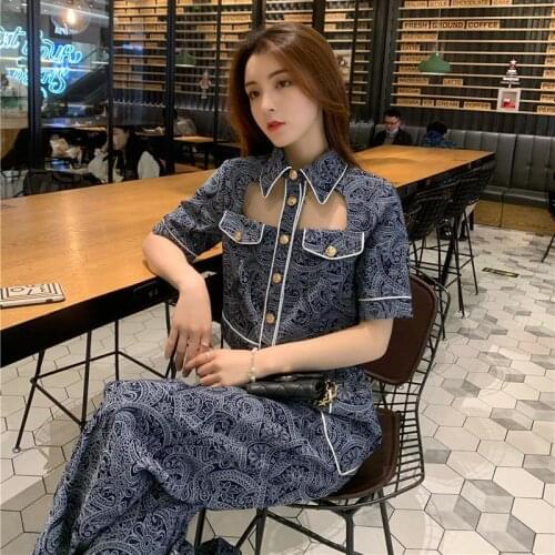 Wide Leg Pants Suit Womens Summer 2021 New Fashion Loose and Thin Casual Two-piece Womens Sports Suit Casual Single Breasted