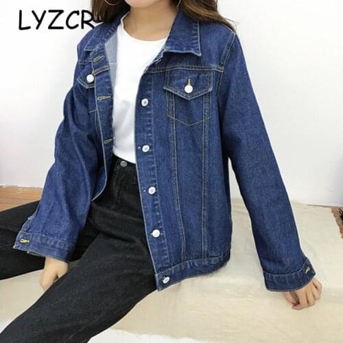Женские джинсовые куртки LYZCR China At AliExpress