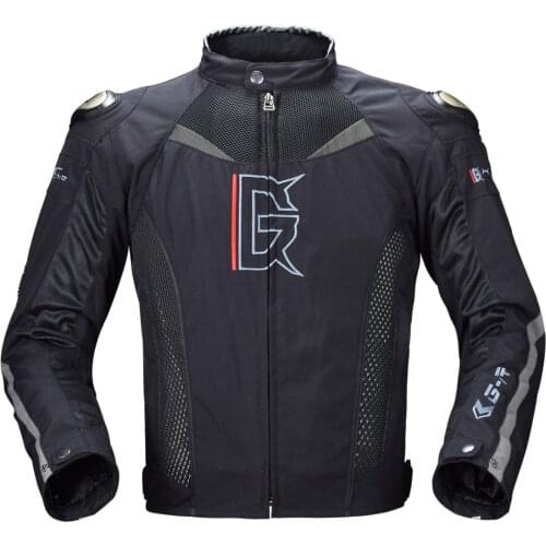 GHOST RACING Titanium Alloy Motorcycle Spring, Summer and Autumn Mesh Breathable Ride Wear Racing Wear Anti-fall Suit