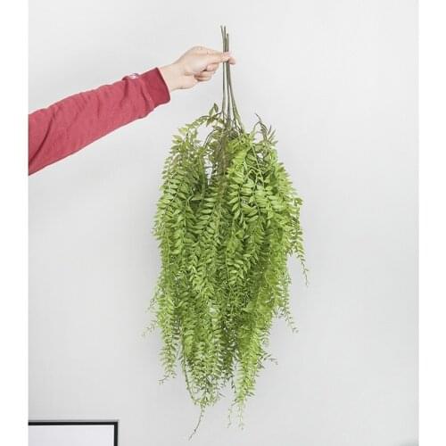 Drip Grass Wall Hanging Artificial Grass Green Vegetation Plastic Artificial Plant Wall Green Color