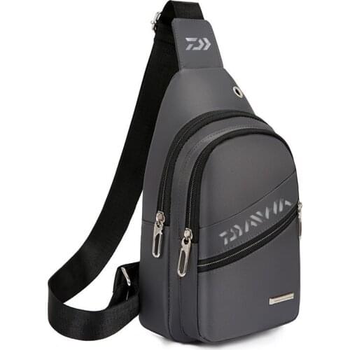 2021 New Daiwa Men Women Single Shoulder Fishing Bags Waterproof Leisure Multi Function Backpacks Fishing Gear Kit