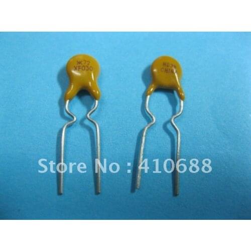 Radial Leaded PPTC Resettable Fuse 72V 0.3A XF030 PolySwitch New 200 Pcs Per Lot Hot Sale HIGH Quality