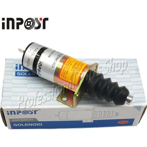 Fuel Flameout Solenoid Valve 1502 24V For Lister Petter Engine 366-07198 1502-24C7U2B2S1 SA-3405-T