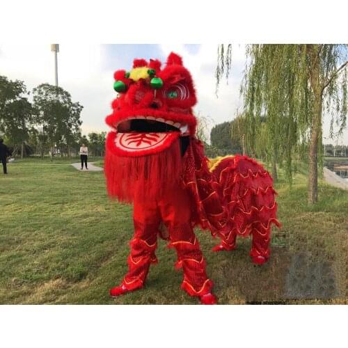 Chineses Lion Dance Costume traditional School party cosplay costume Adult size lion costumes