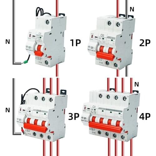 Tuya WIFI Switch Circuit Breaker Smart Life Switch Timer Remote Control Wireless Intelligent Automatic Smart Switch