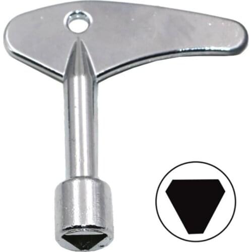 1PC Single Inner Triangular Key Elevator Key High Quality Inner Triangle Key Wrench Elevator Water Meter Valve Wrench