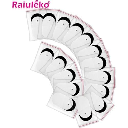 20/10Pcs Electrode Pads Massager Patch Tens Acupuncture Physiotherapy Machine Ems Nerve Muscle Stimulator Slimming Silicone Gel