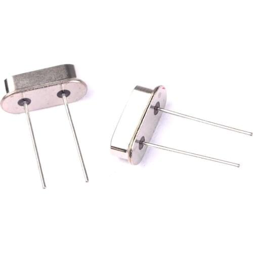 25PCS 3.579545MHZ 4MHZ 8MHZ 11.0592MHz 12MHZ Crystal Oscillator HC-49S