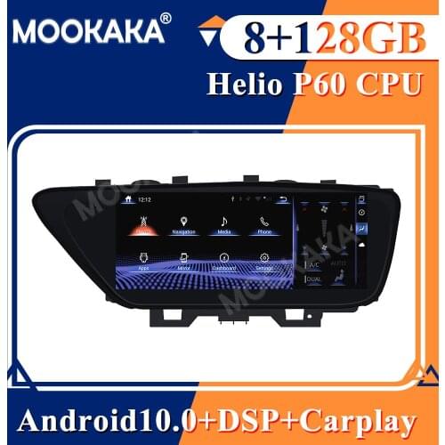 8+128GAndroid10.0 PX6 Carplay Car radio stereo For Lexus ES ES200 ES300h ES250 ES350 2013 2014 2015 - 2017 Multimedia Player GPS