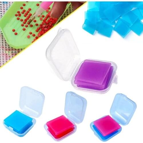 Drilling Mud DIY Dotting Painting Glue Art Tools DIY Crafts Drilling Mud With Storage BoxDiamond Painting Clay