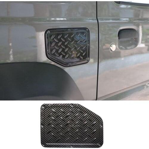 Fuel Tank Cover Car Exterior Fuel Filler Tank Cover Cap Decoration Stickers for Suzuki Jimny JB74 2019