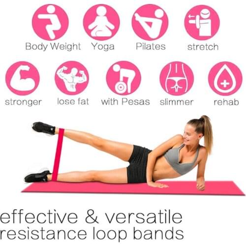 2021 New Yoga Resistance Bands Set Women Singles-Exercise Glutes Yoga Pilates Home Gym Workout Portable Fitness Equipment