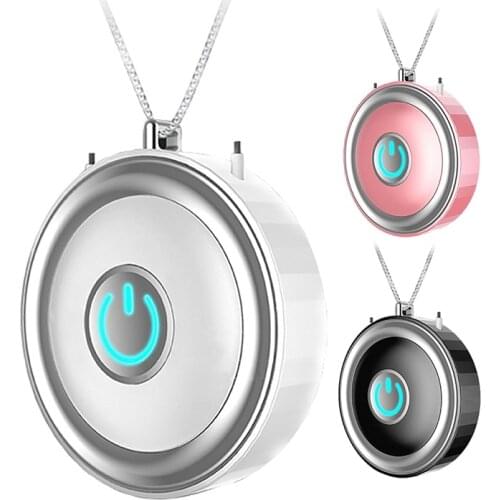 20 Million Negative Ion Air Purifier Personal Wearable Mini Portable 300MAH Necklace Hanging Neck Air Purifier